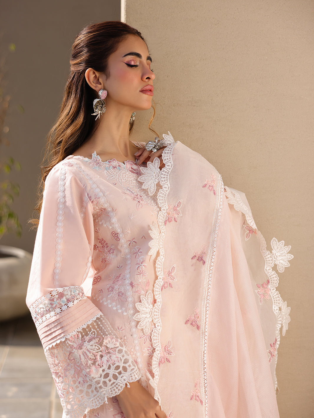 Faiza Faisal Marine Luxury Lawn`25 MARIA