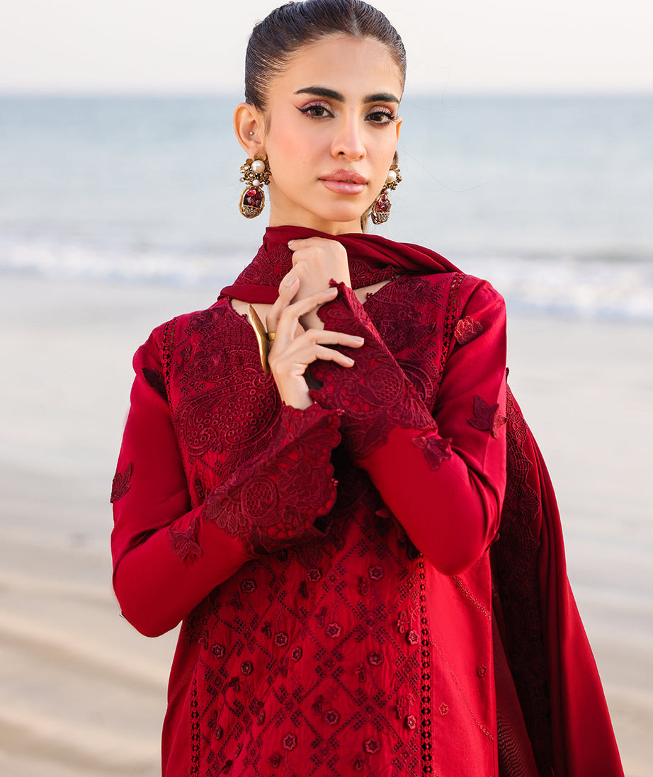 Faiza Faisal Marine Luxury Lawn`25 TARA