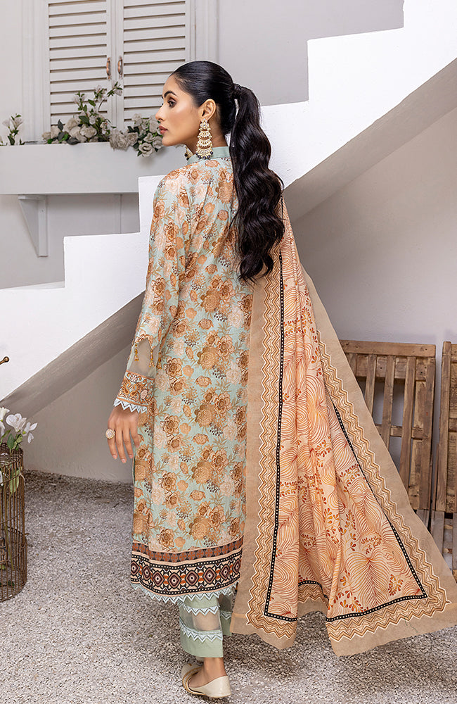 Al Zohaib Coco Print Lawn`22 D#3-A