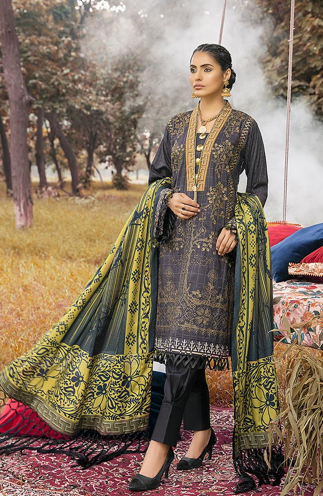Al-Zohaib Wintry Breeze Shawl'21 D#3