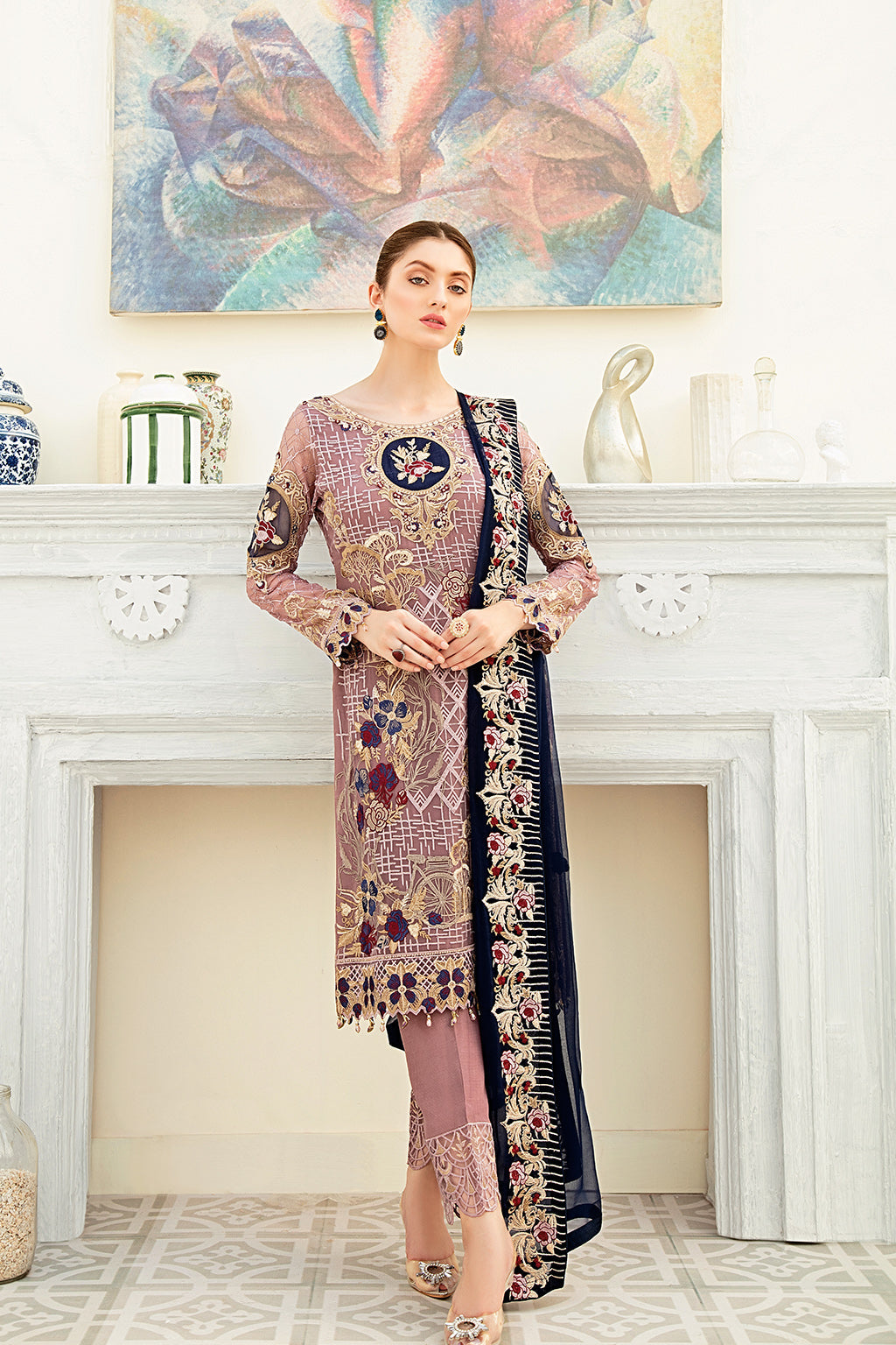 Ramsha Luxury Chiffon`22 D#1902 (Vol-19)