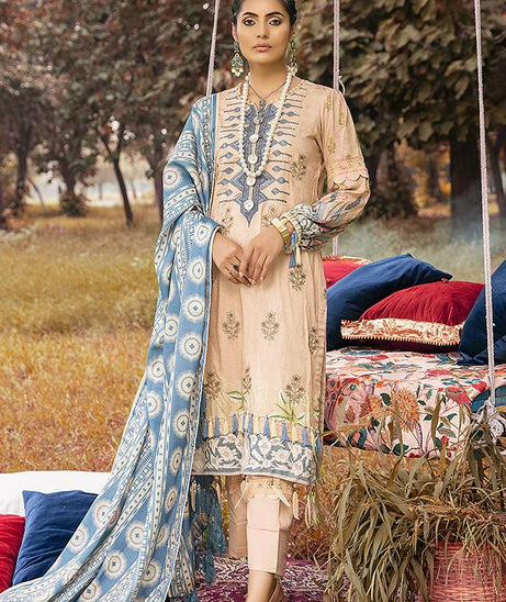 Al-Zohaib Wintry Breeze Shawl'21 D#4