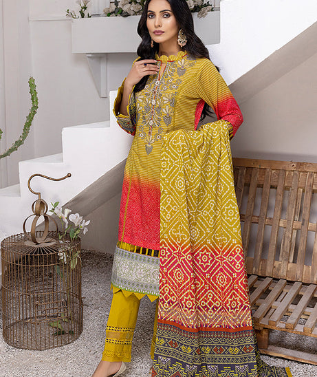 Al Zohaib Coco Print Lawn`22 D#4