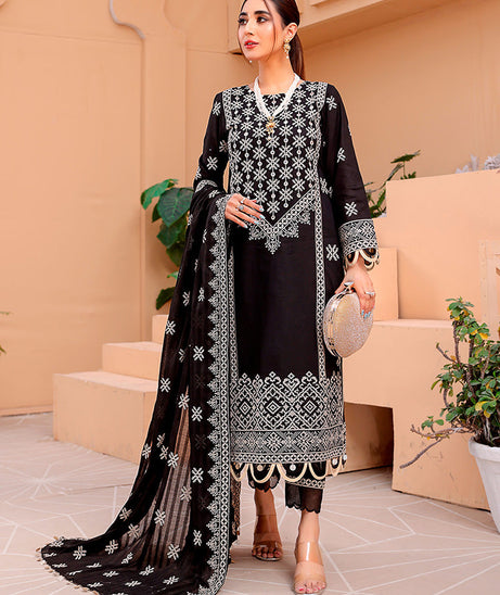 Libas Emb Luxury Lawn`22 D#4