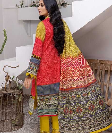 Al Zohaib Coco Print Lawn`22 D#4