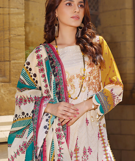 Al-Zohaib Rang Emb Lawn'22 D#4