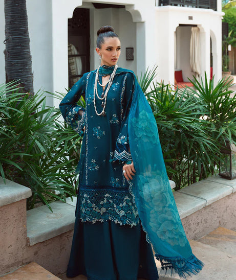 Saira Rizwan Lawn'24 Vol-2 D#04 (Sibel)