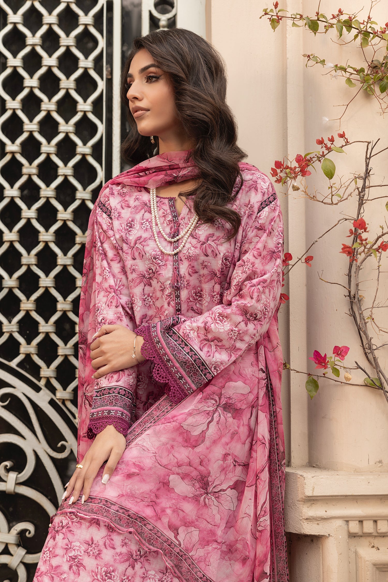 Lakhany Print L/Chiffon`25 LG-MM-301