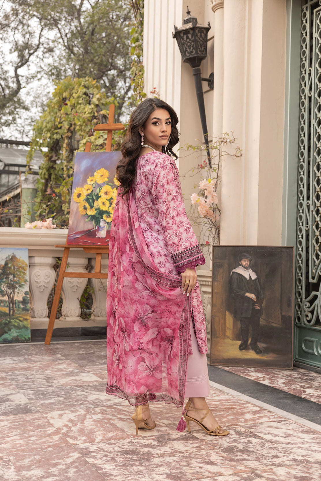 Lakhany Print L/Chiffon`25 LG-MM-301