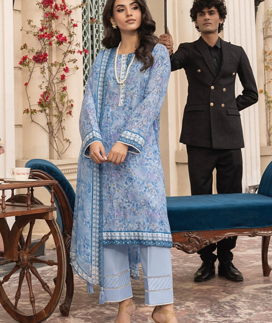 Lakhany Print L/Chiffon`25 LG-MM-303