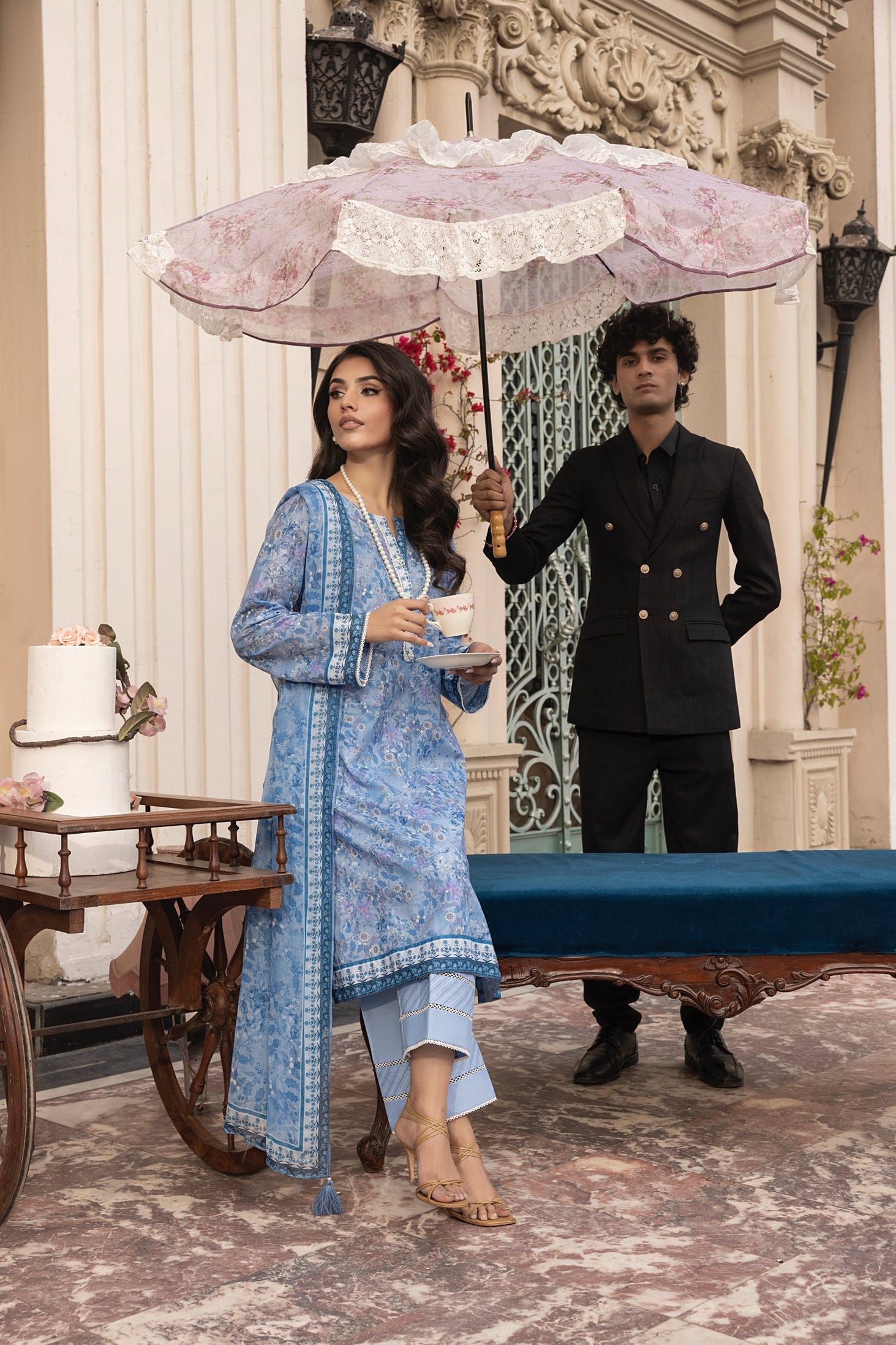 Lakhany Print L/Chiffon`25 LG-MM-303