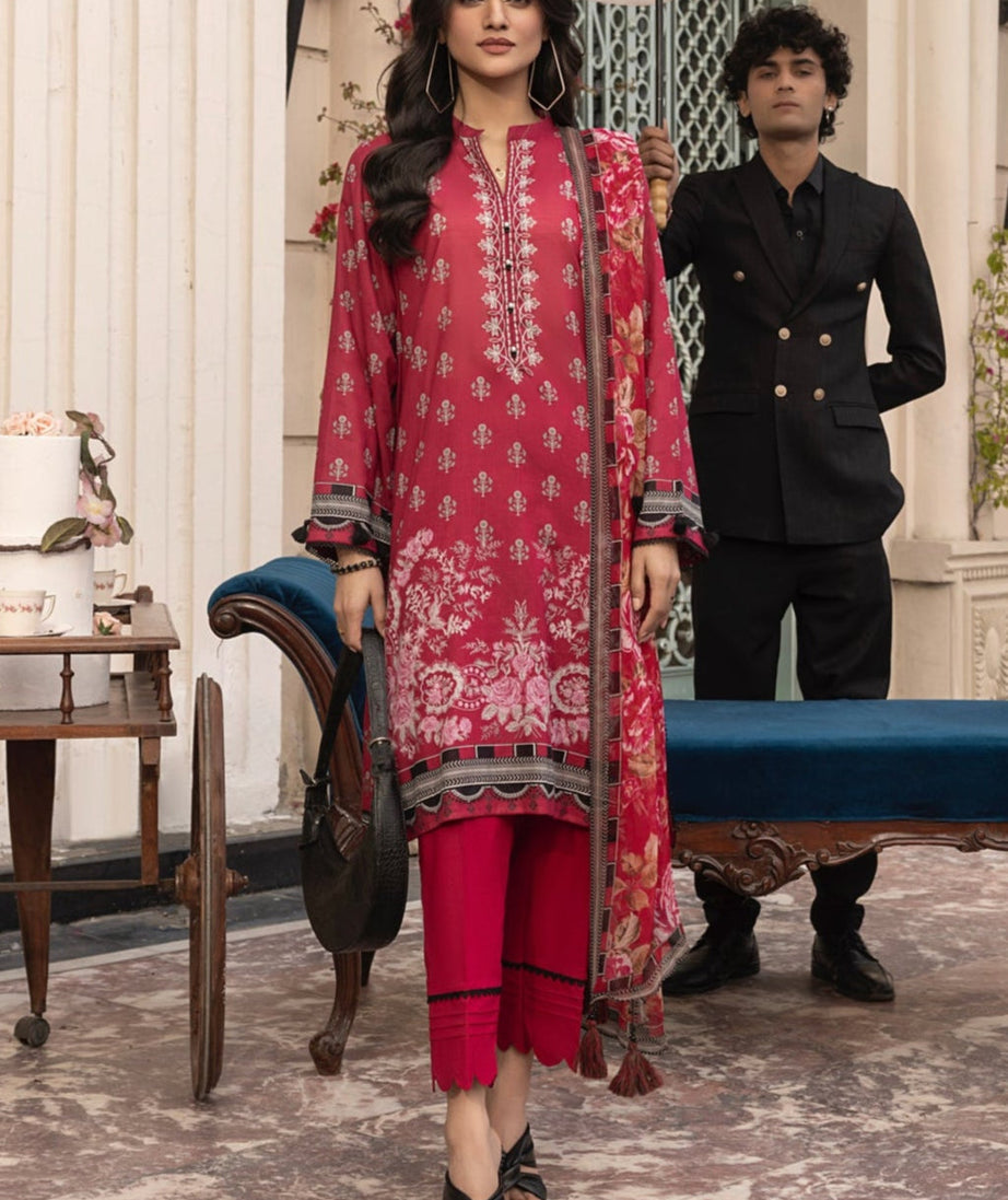 Lakhany Print L/Chiffon`25 LG-MM-304