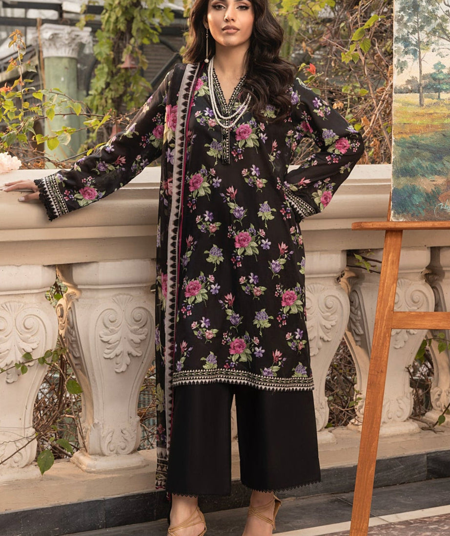Lakhany Print L/Chiffon`25 LG-MM-305