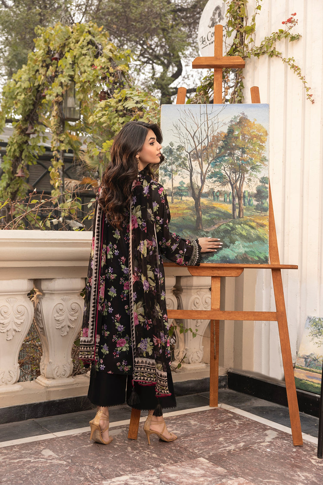 Lakhany Print L/Chiffon`25 LG-MM-305