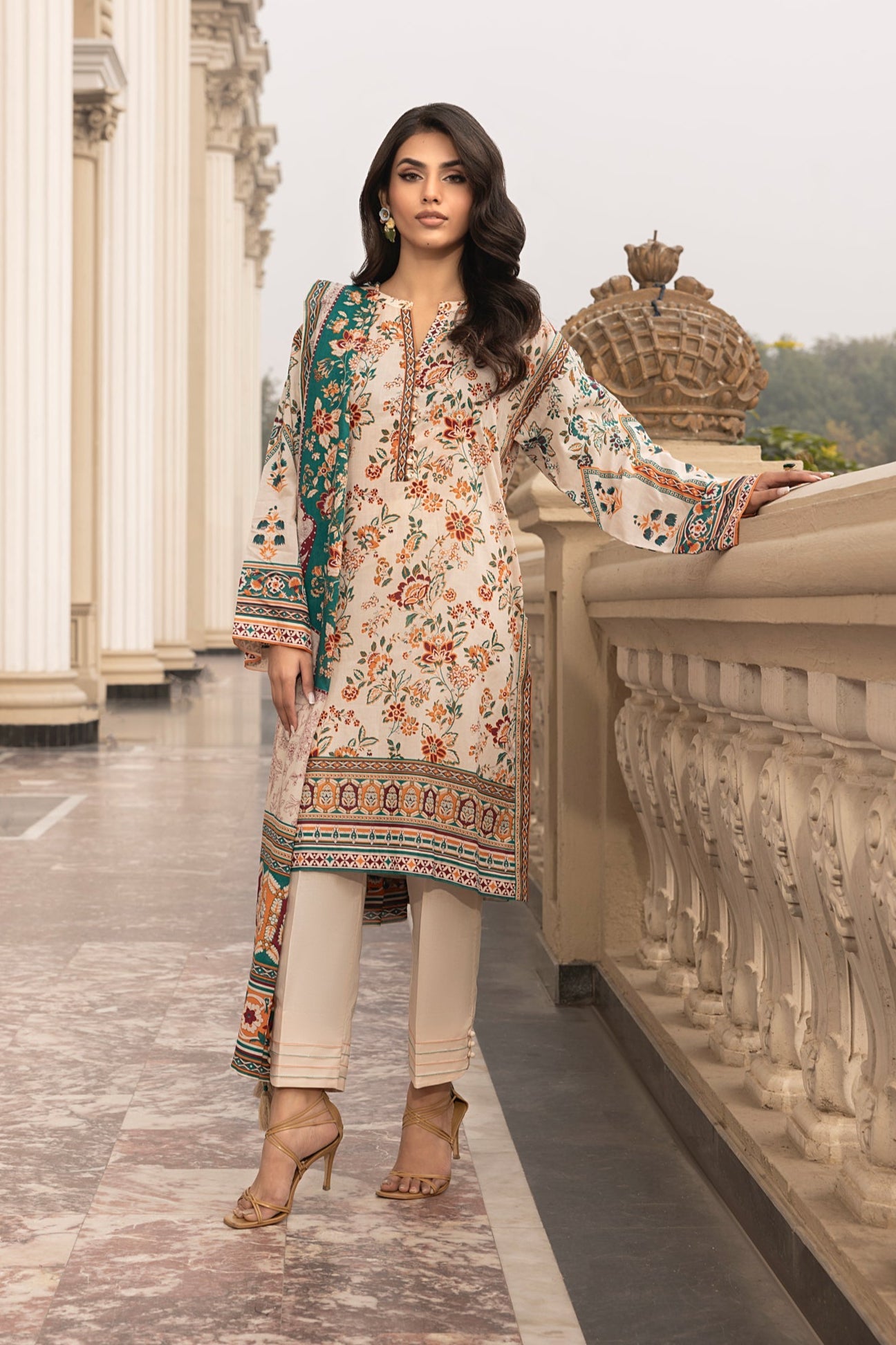 Lakhany Print L/Chiffon`25 LG-AR-115