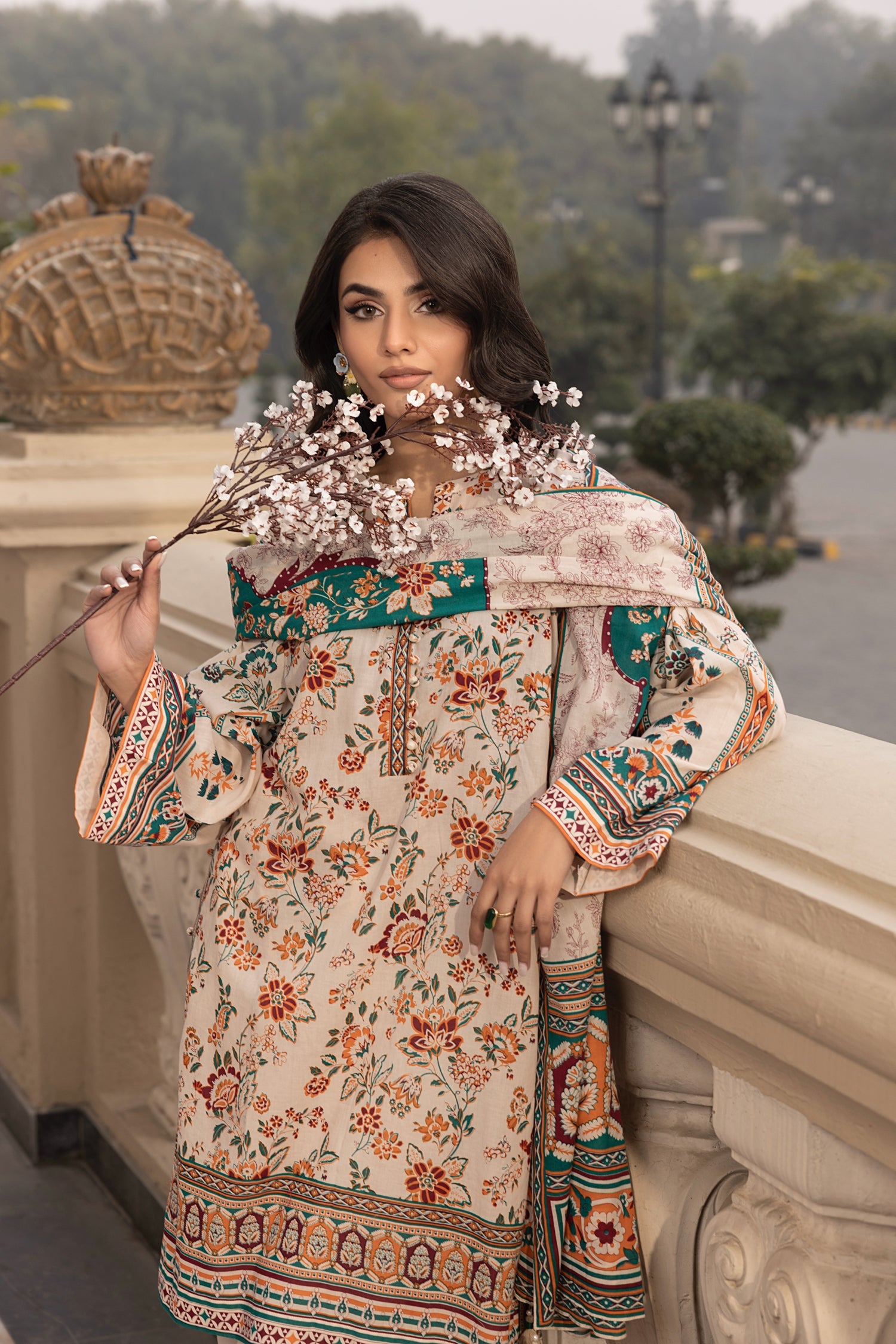 Lakhany Print L/Chiffon`25 LG-AR-115