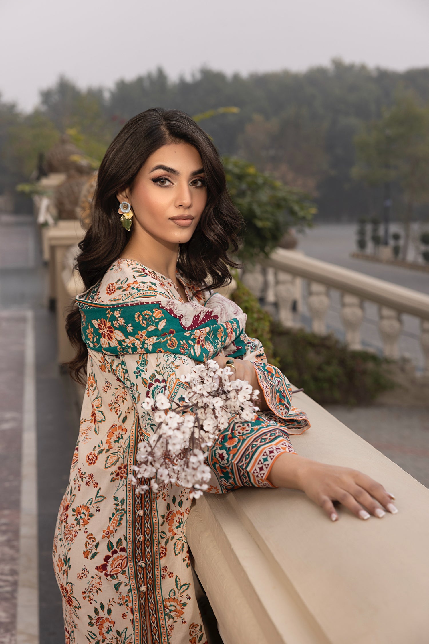 Lakhany Print L/Chiffon`25 LG-AR-115