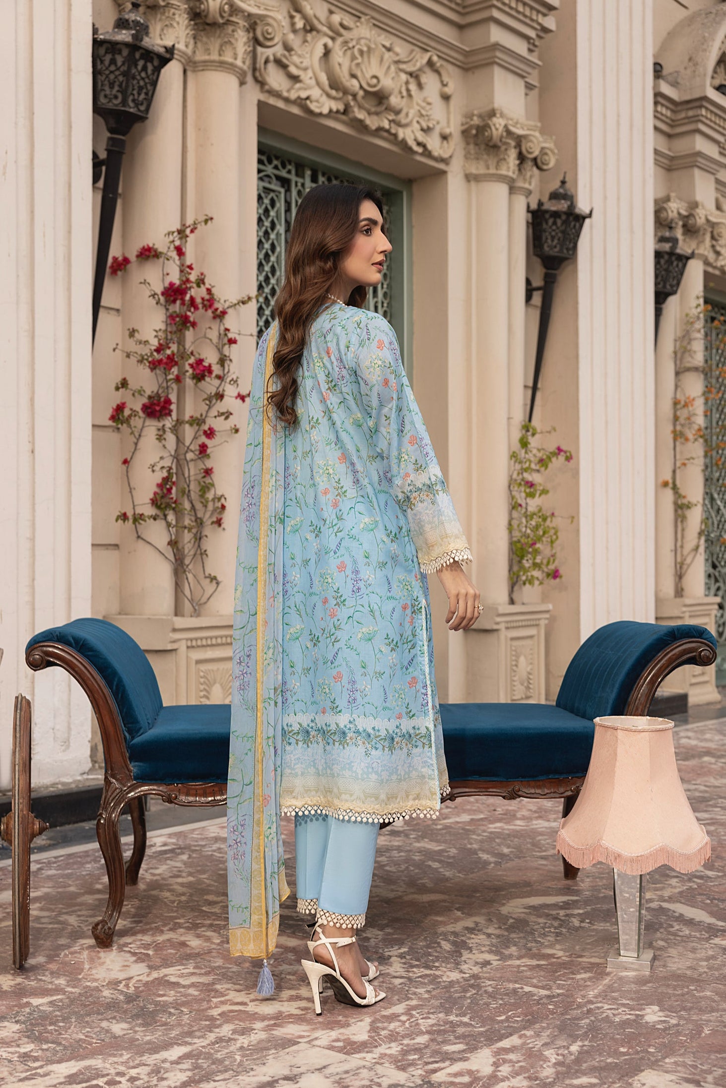 Lakhany Print L/Chiffon`25 LG-MM-307