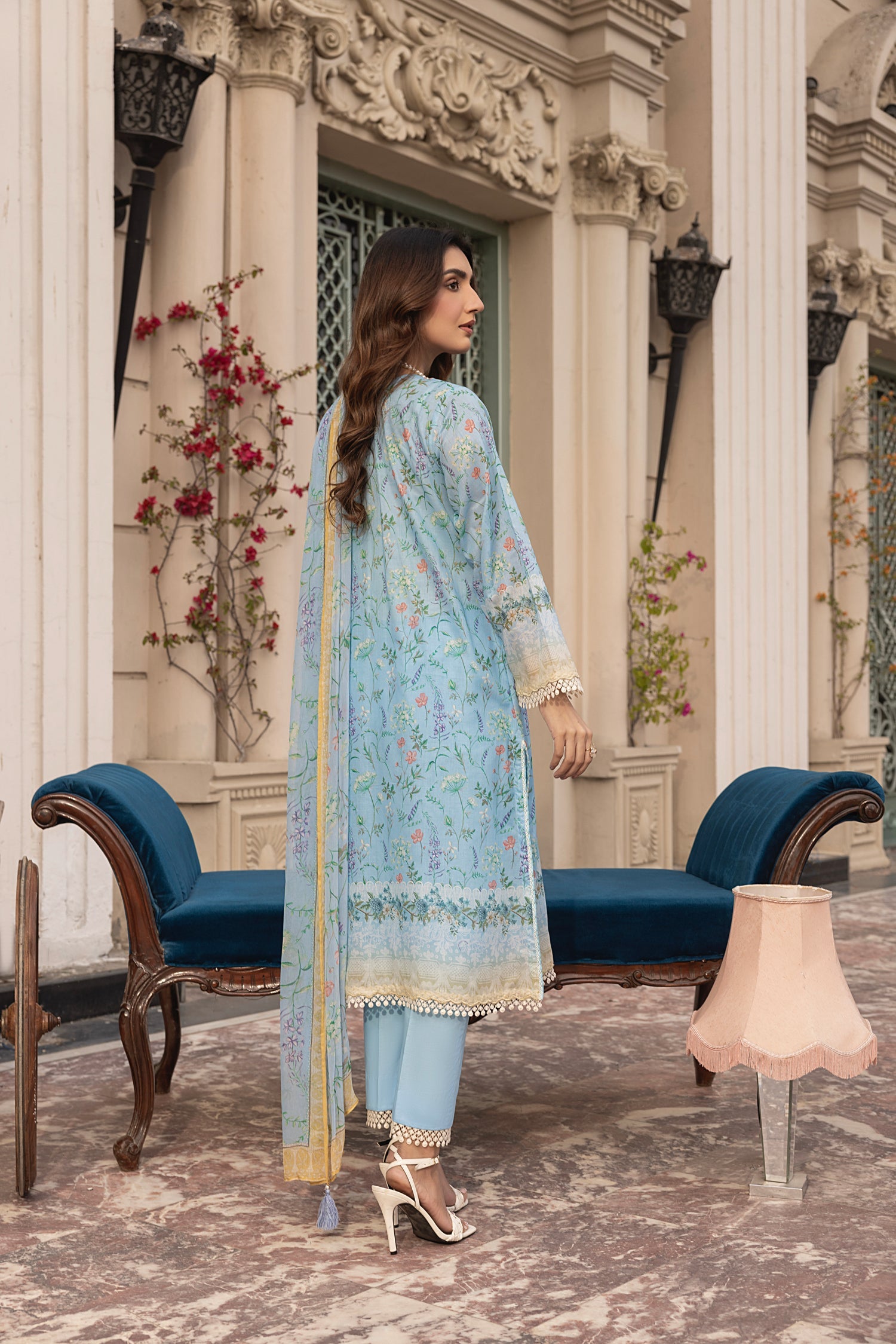 Lakhany Print L/Chiffon`25 LG-MM-307