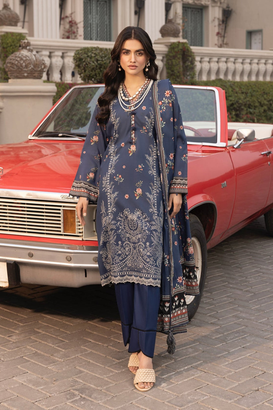 Lakhany Print L/Chiffon`25 LG-MM-262