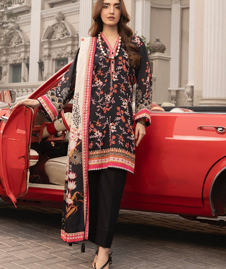 Lakhany Print L/Chiffon`25 LG-RL-167