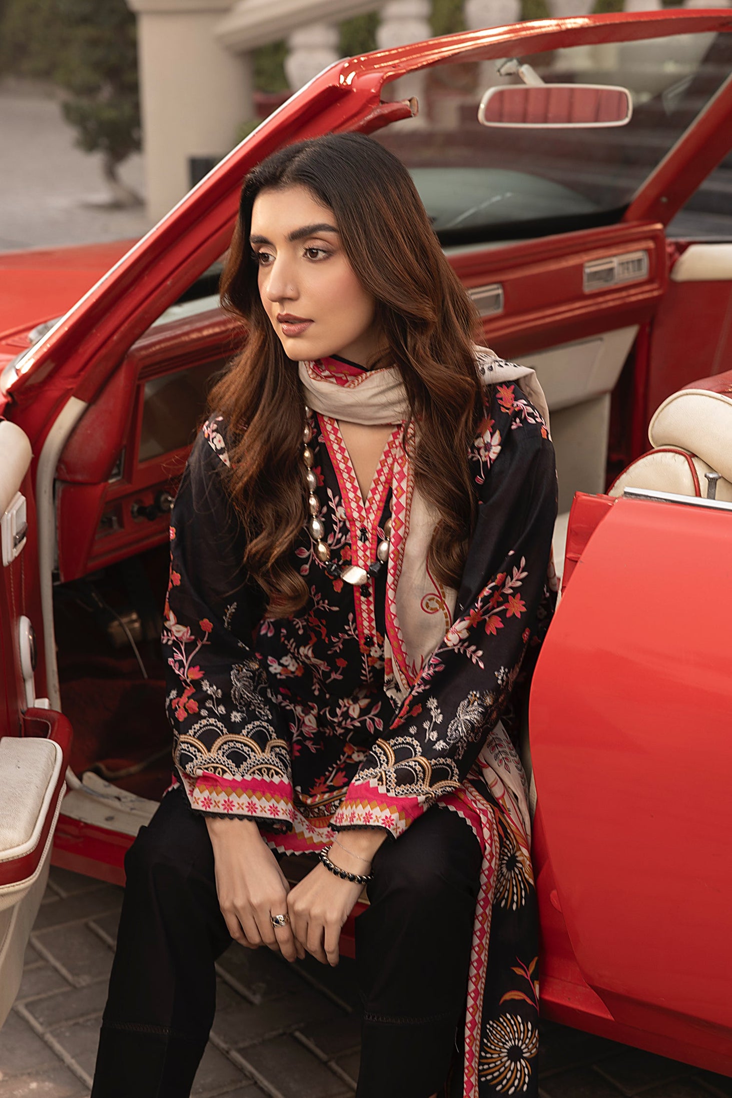 Lakhany Print L/Chiffon`25 LG-RL-167
