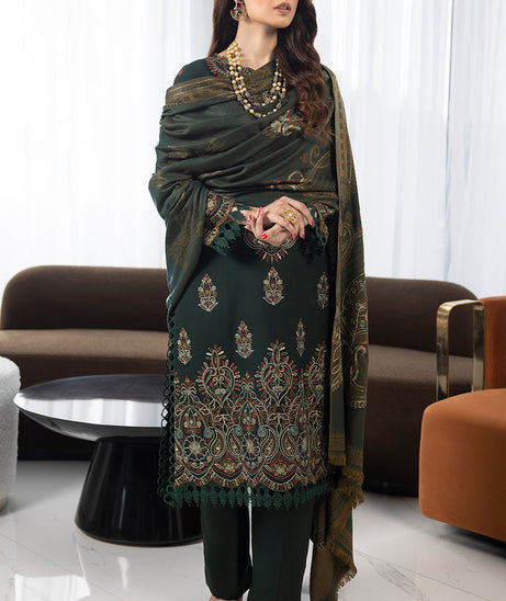 Zimal Emb Wool Jac/Shawl'23 D#08
