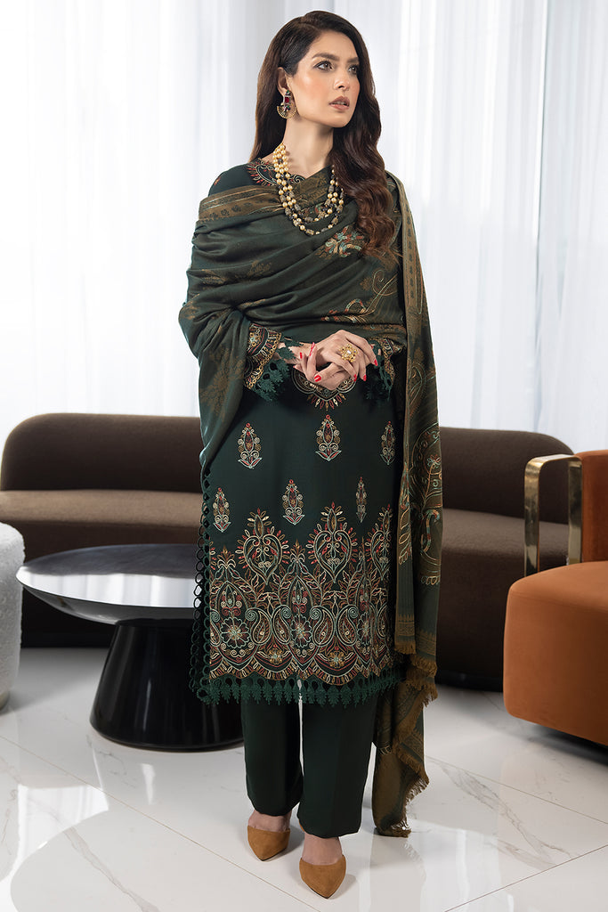 Zimal Emb Wool Jac/Shawl'23 D#08