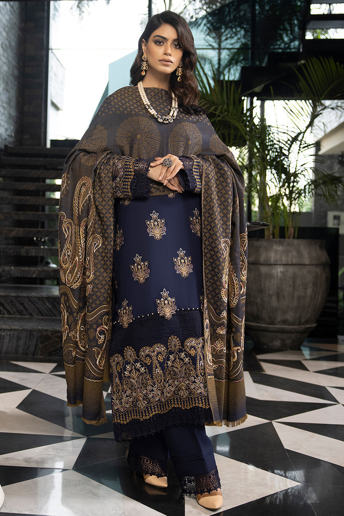 Zimal Emb Wool Jac/Shawl'23 D#03