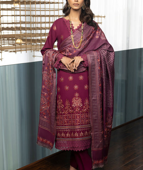 Zimal Emb Wool Jac/Shawl'23 D#05