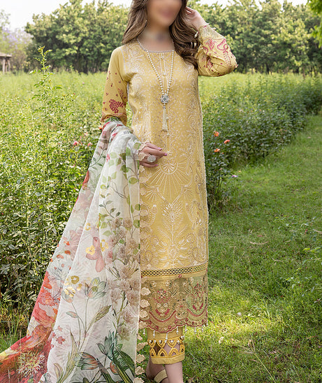 Arzoo Sunshine Emb Lawn`22 D#5