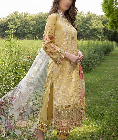 Arzoo Sunshine Emb Lawn`22 D#5