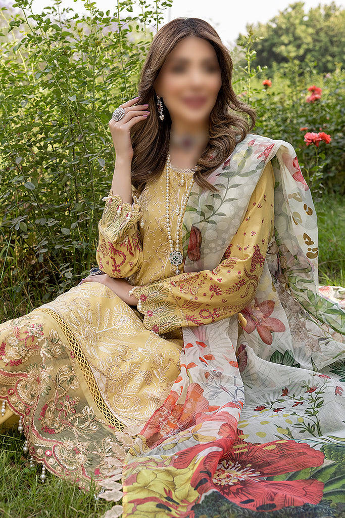 Arzoo Sunshine Emb Lawn`22 D#5