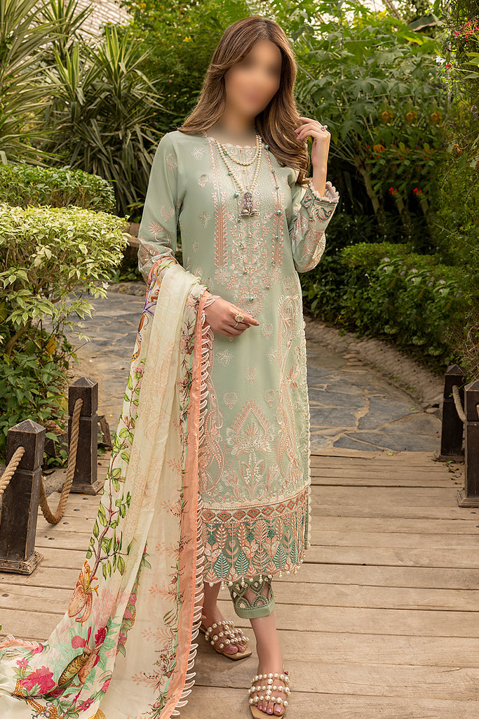 Arzoo Sunshine Emb Lawn`22 D#7