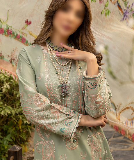 Arzoo Sunshine Emb Lawn`22 D#7