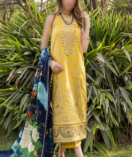 Arzoo Sunshine Emb Lawn`22 D#8