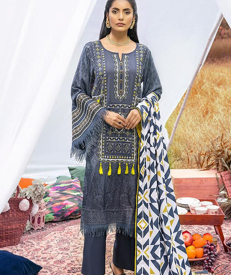 Al-Zohaib Wintry Breeze Shawl'21 D#5