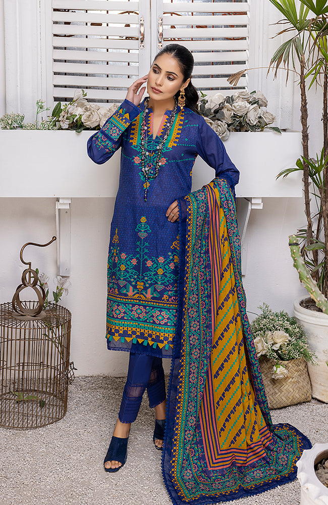 Al Zohaib Coco Print Lawn`22 D#5