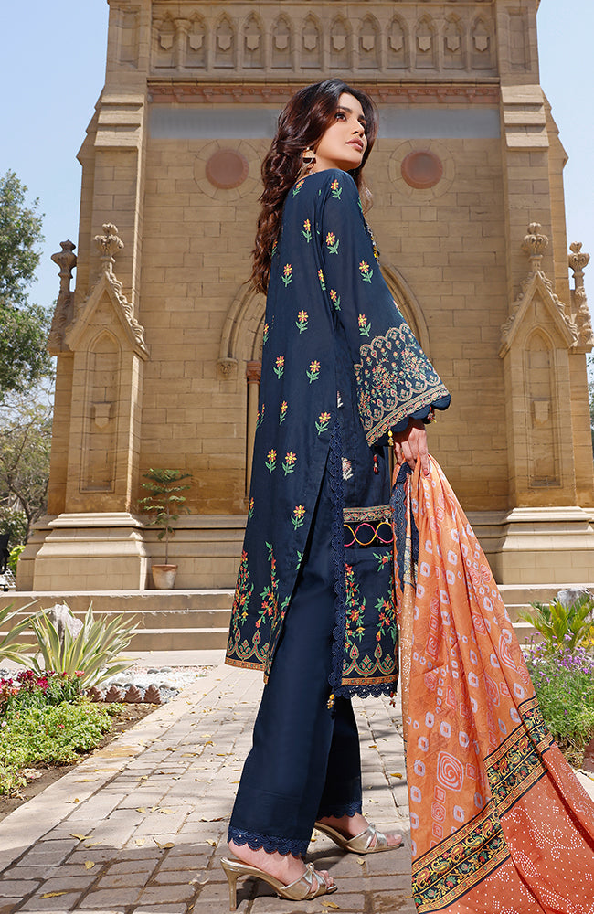 Al-Zohaib Rang Emb Lawn'22 D#5