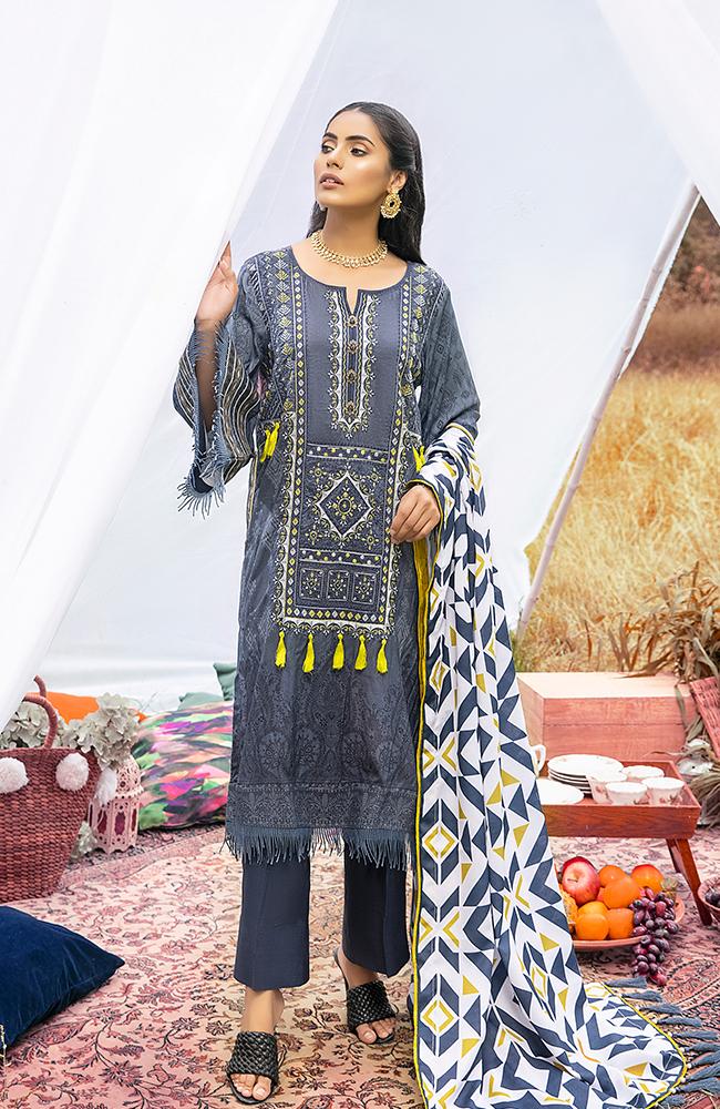 Al-Zohaib Wintry Breeze Shawl'21 D#5