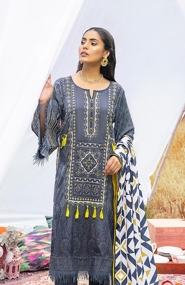 Al-Zohaib Wintry Breeze Shawl'21 D#5