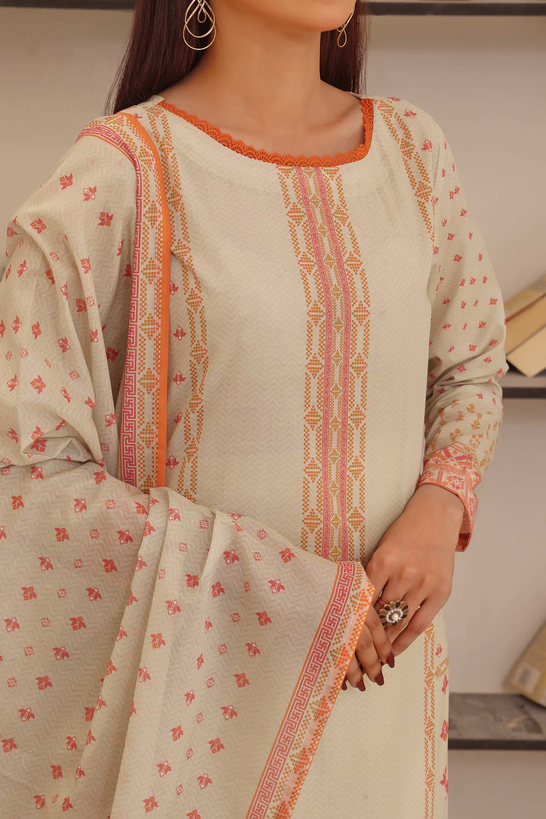 Misri Digital Print Lawn'23 D#01 L Skin