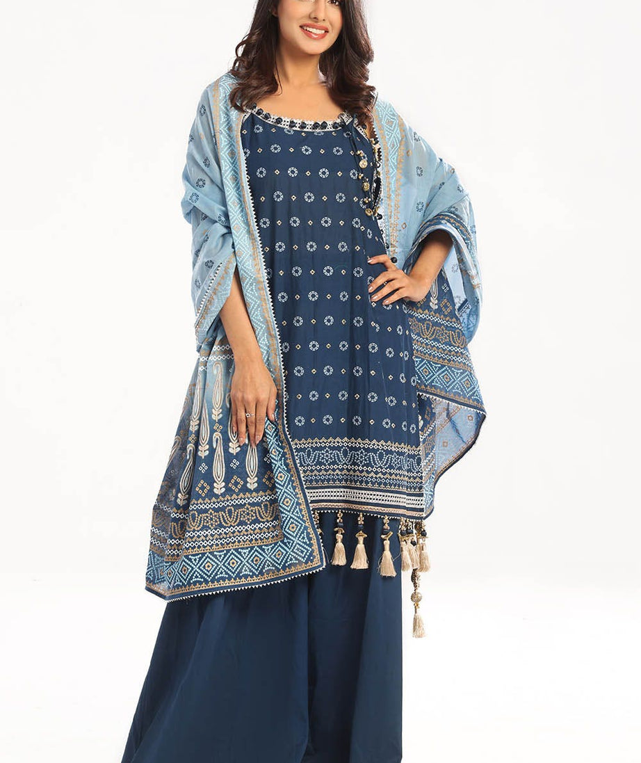 Gul Ahmed Summer Lawn'25 CL#52444-A