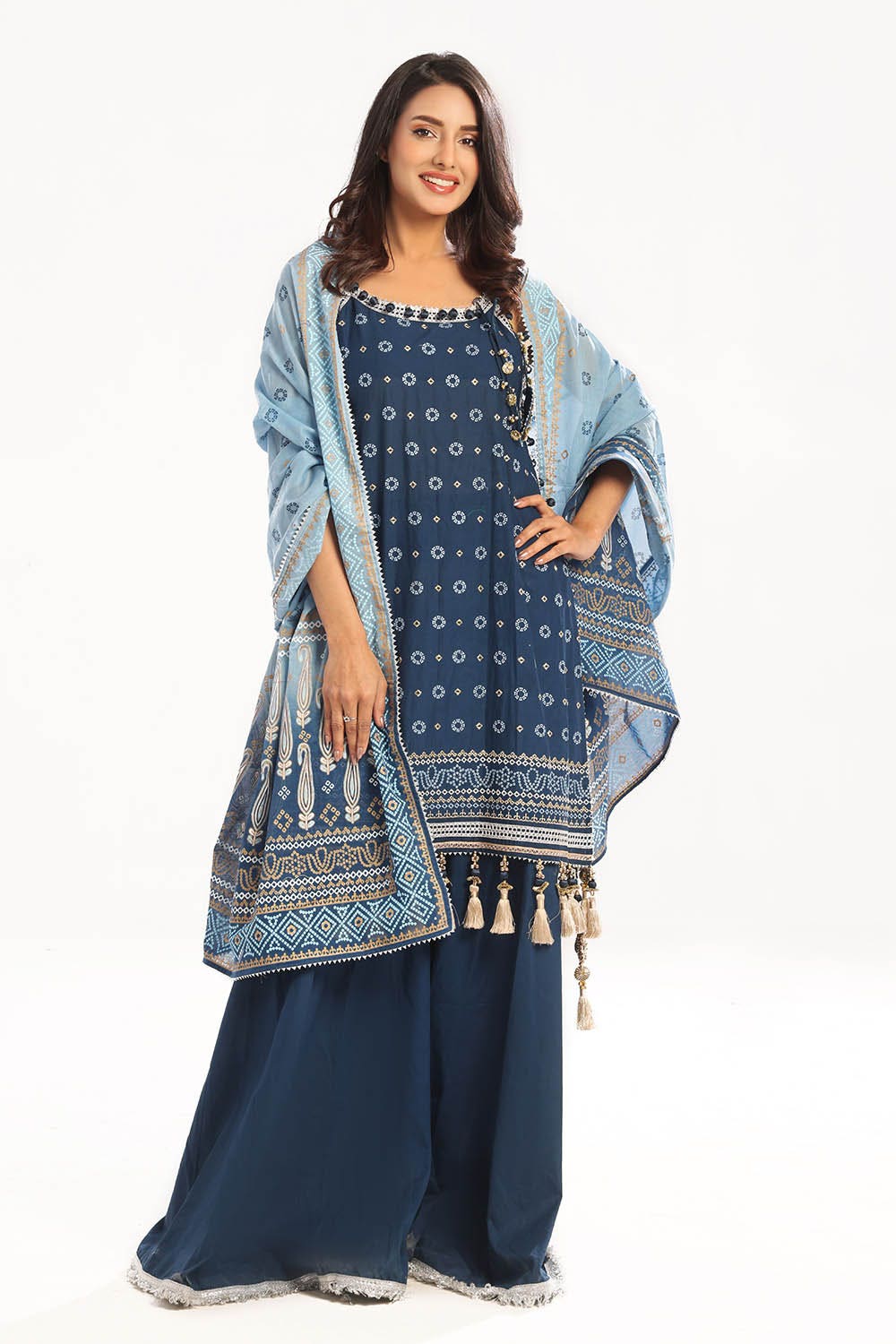 Gul Ahmed Summer Lawn'25 CL#52444-A