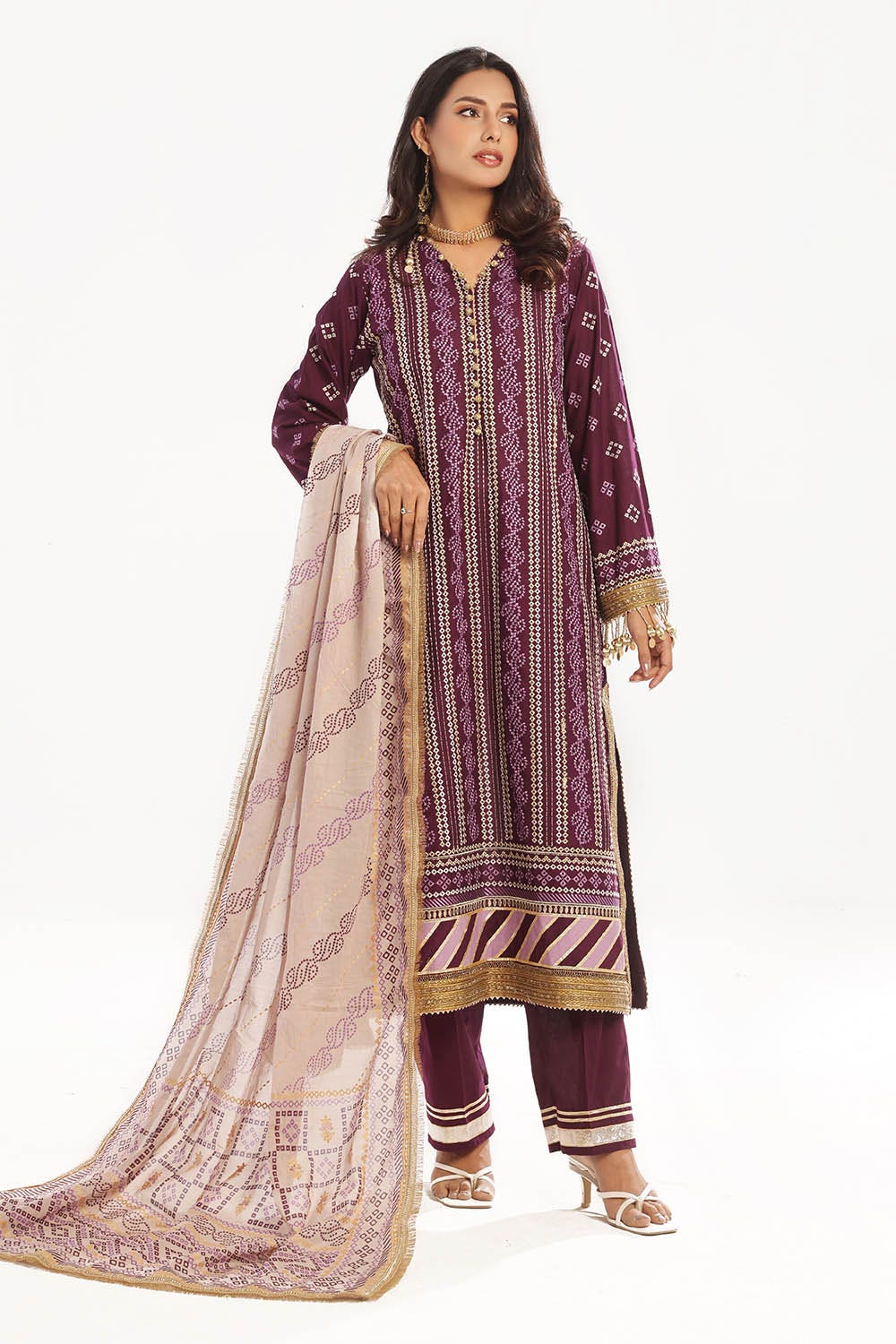 Gul Ahmed Summer Lawn'25 CL#52413-A