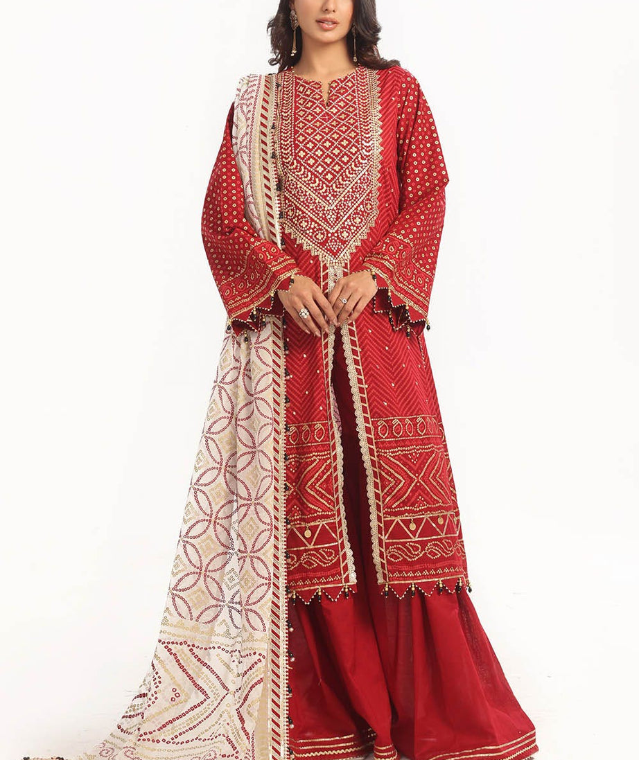 Gul Ahmed Summer Lawn'25 BM#52022