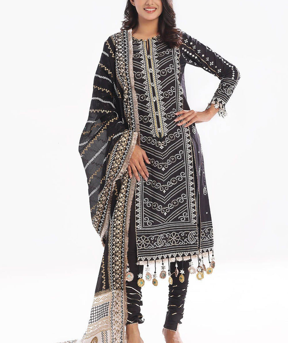 Gul Ahmed Summer Lawn'25 CL#52407-A
