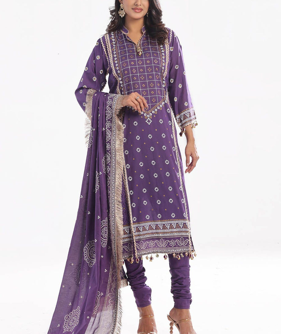 Gul Ahmed Summer Lawn'25 CL# 52169A