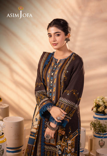 Asim Jofa D/Print Lawn'24 AJUB#18