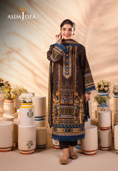 Asim Jofa D/Print Lawn'24 AJUB#18